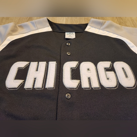 VINTAGE CHICAGO WHITE SOX JERSEY MENS SIZE XL DYNASTY VTG 90s - Picture 3 of 9